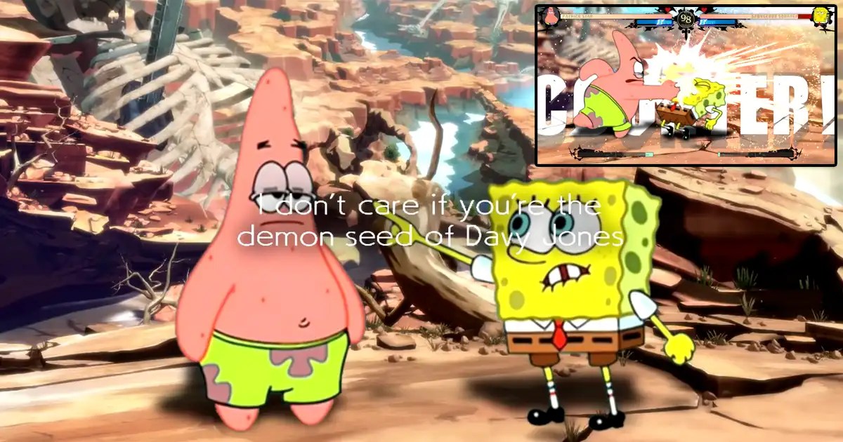 Spongebob And Patrick Fighting