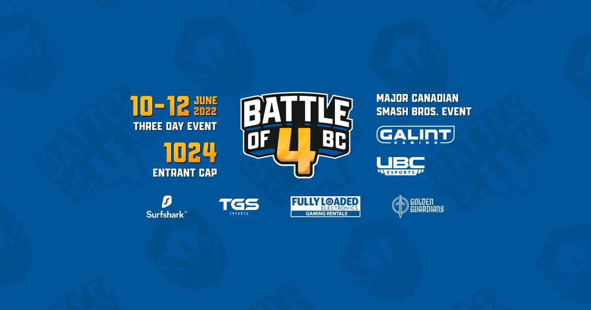 Super Smash Bros Melee Tournament 2023 Schedule Battle Of Bc 4 Results