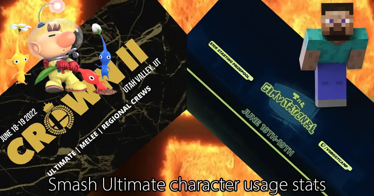 Super Smash Bros Melee Tournament 2023 Schedule Here Are The Character Usage Stats For Crown 2 And The Gimvitational's Super Smash Bros. Ultimate Tournaments | The Paradise News