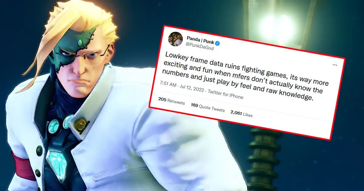 Top Street Fighter 5 player argues against having frame data in