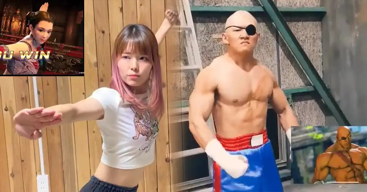 Martial artists stunningly recreate Street Fighter 5 Sagat and Virtua