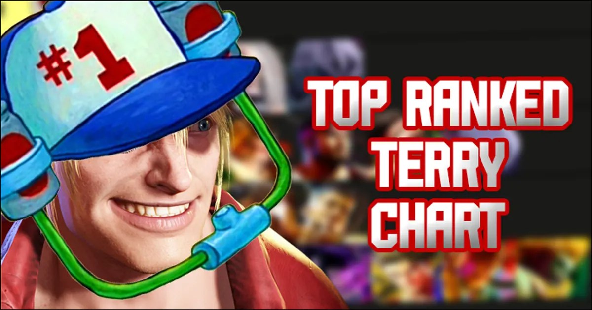 Number 1 ranked Terry player releases Street Fighter 6 match up chart