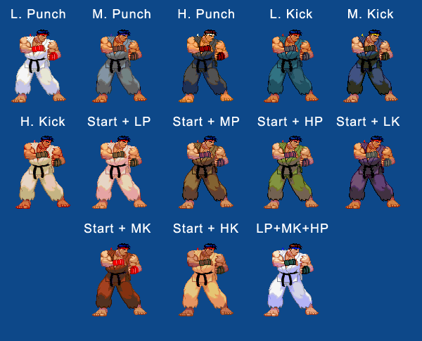 Ryu Street Fighter 3 Third Strike Strategy Guide and Moves