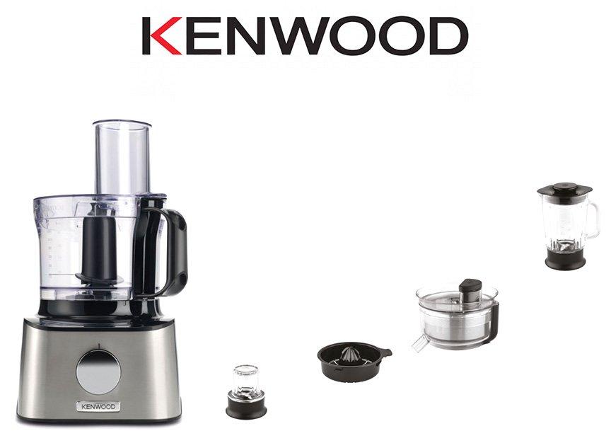 Kenwood Multipro Compact Food Processor, 800W, 2.1L Bowl, Silver price