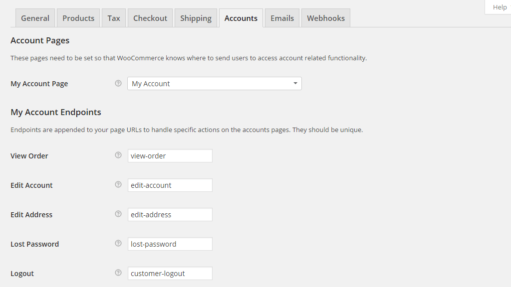 Configure Account Options • Tutorial