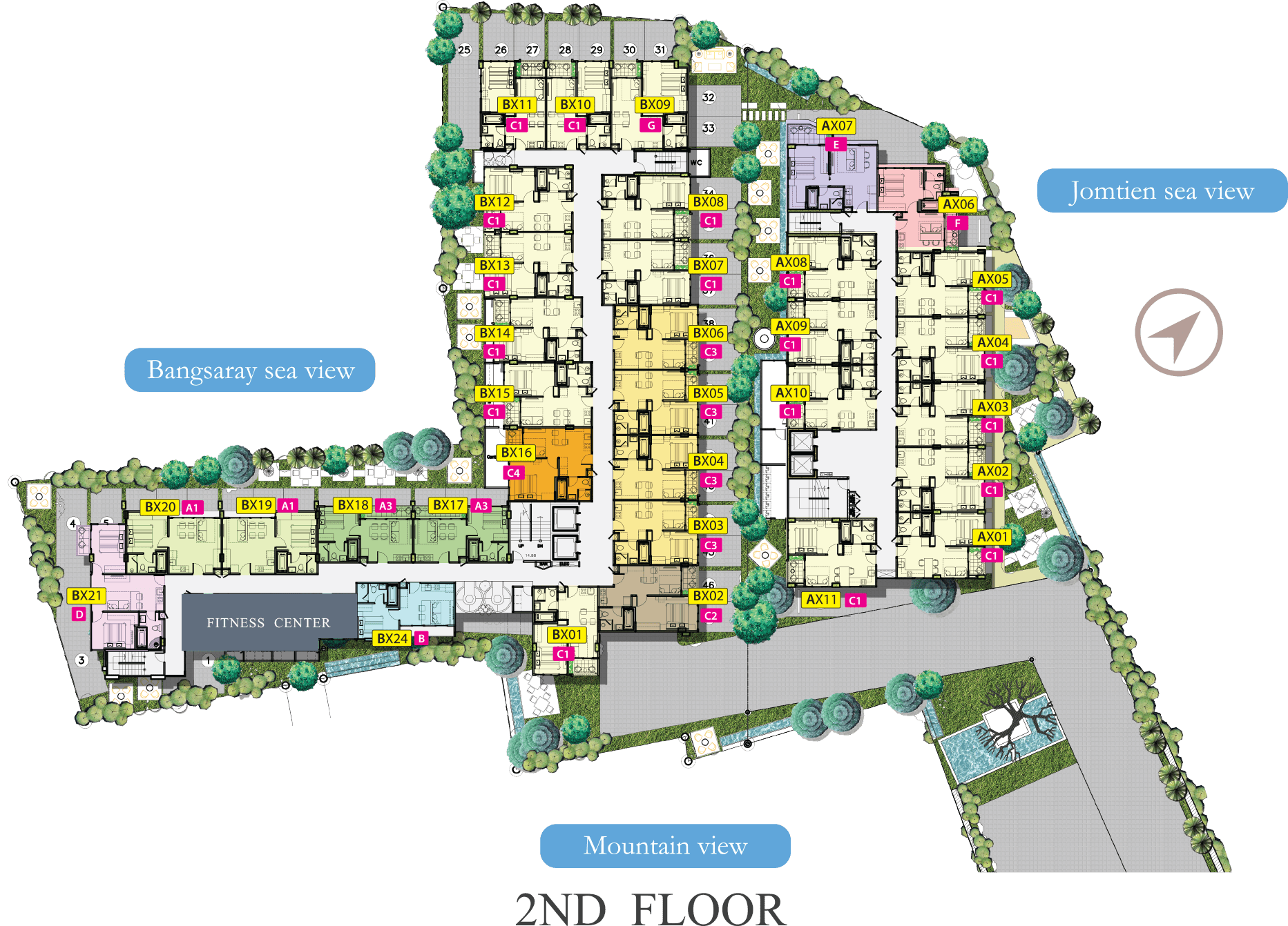Wyndham Garden Irin Bangsaray Pattaya, Pattaya 41 condos for sale and