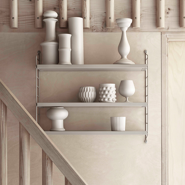 String String Pocket shelf, sand Finnish Design Shop