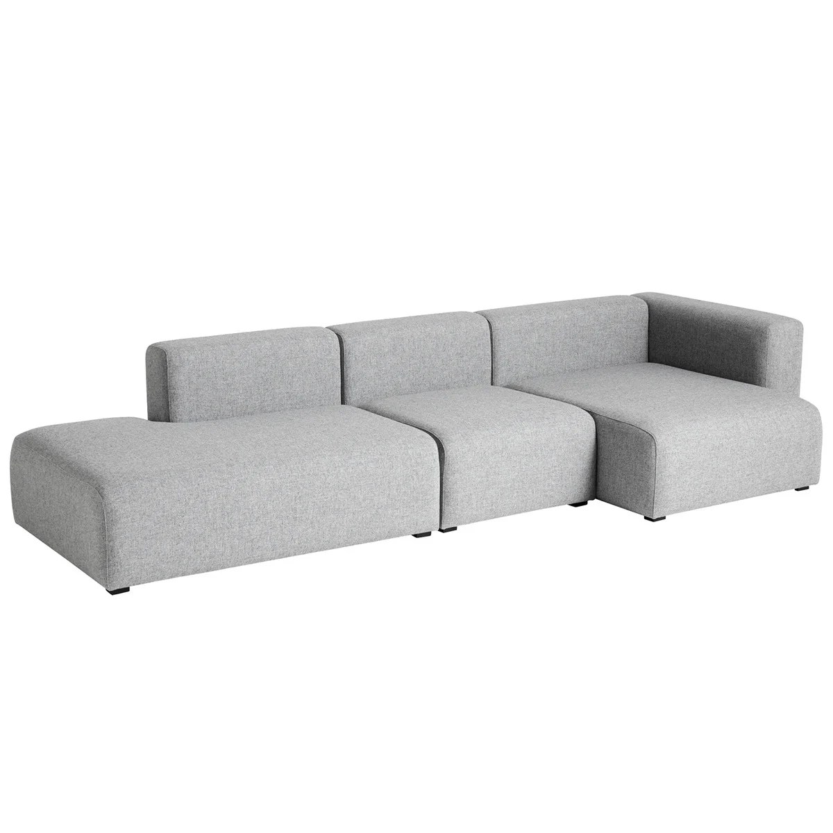 HAY Mags sofa, Comb.4 high arm right, Hallingdal 130 Preused design