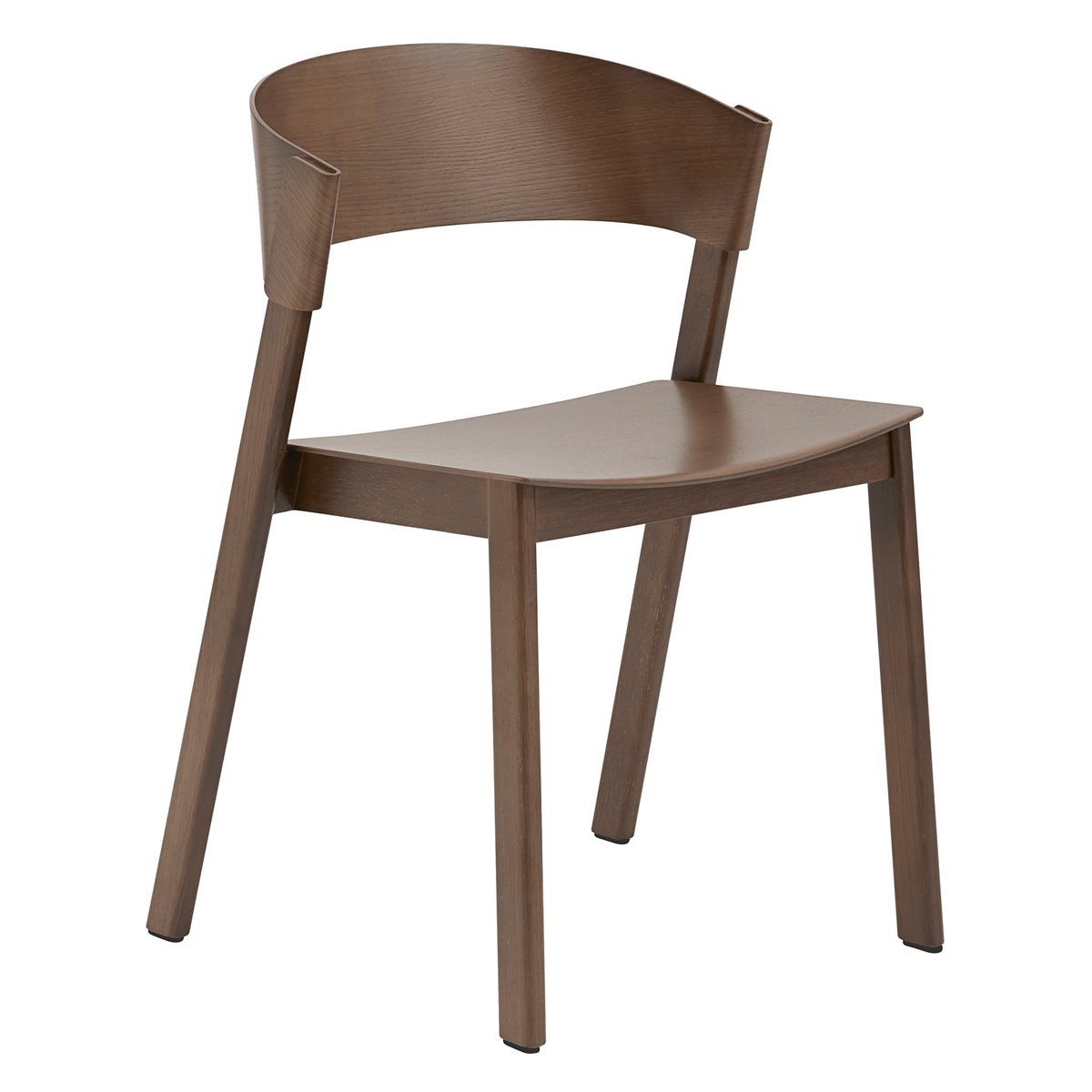 Muuto Cover side chair, stained dark brown Finnish Design Shop