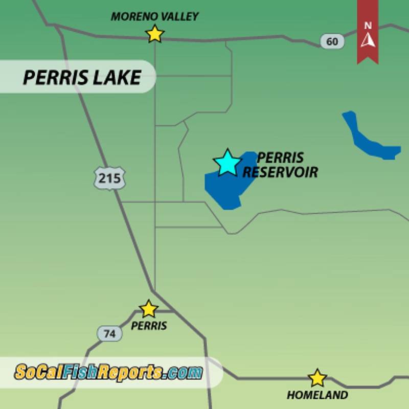 Lake Perris Fish Report Perris, CA (Riverside County)