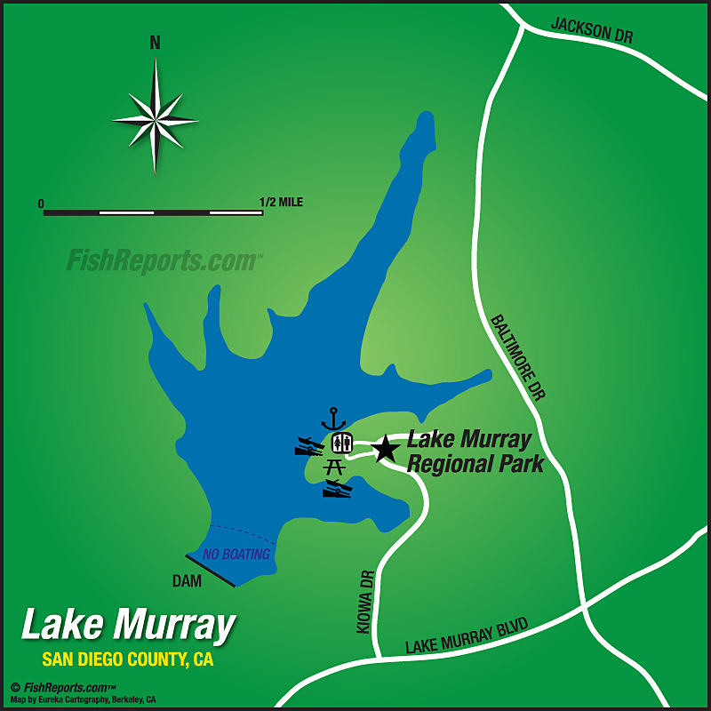 Murray Reservoir Fish Reports & Map