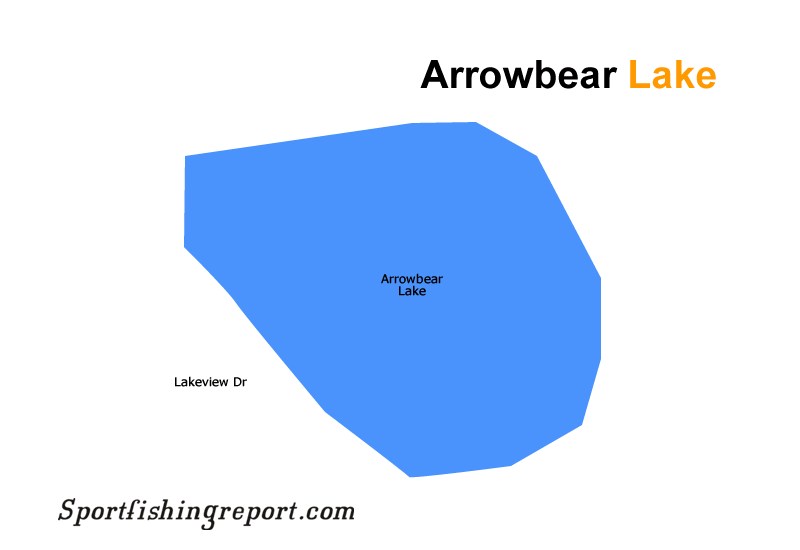 Arrowbear Lake Fish Reports & Map