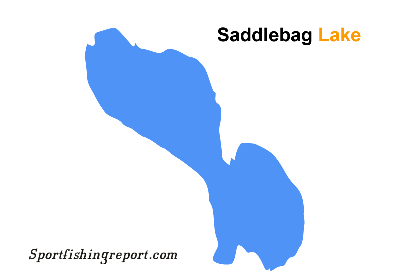 Saddlebag Lake Fish Reports & Map