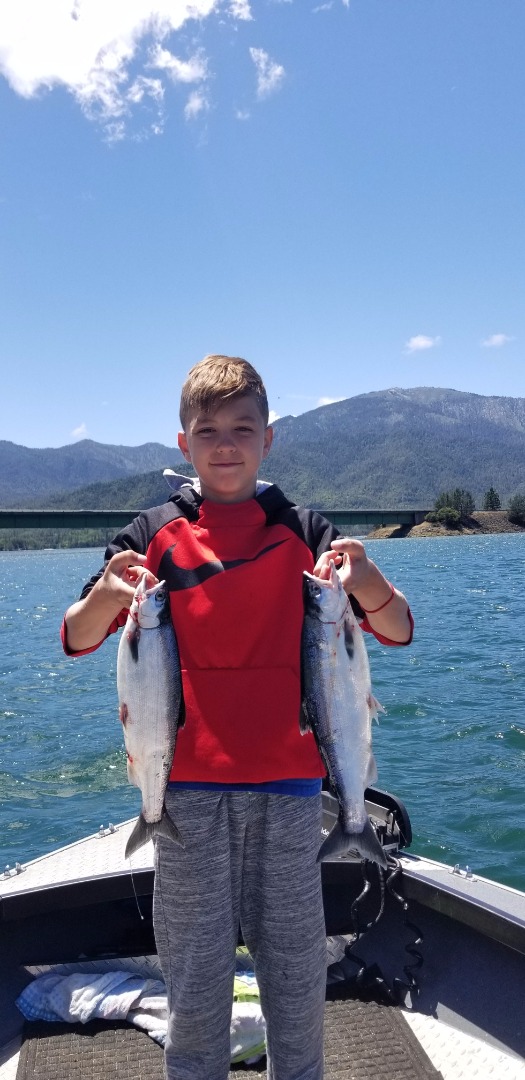 Whiskeytown Lake Fish Report Whiskeytown Lake Big wind for koks