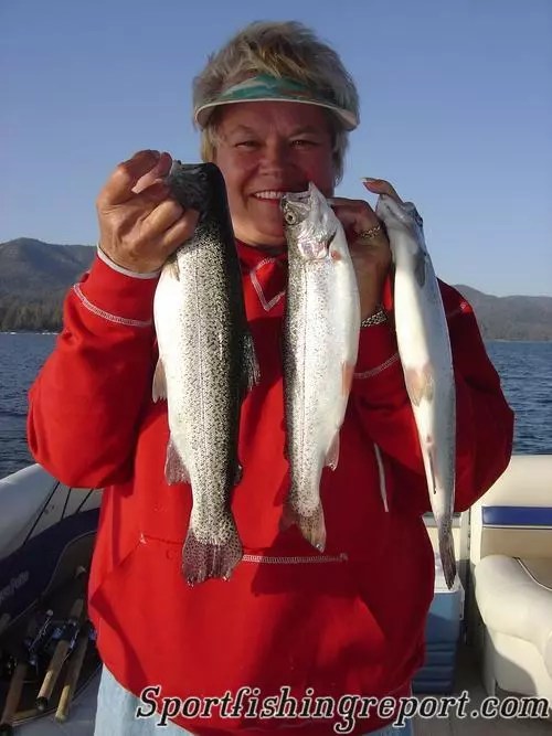 Big Bear Lake Fish Report Big Bear Lake, CA (San Bernardino County)
