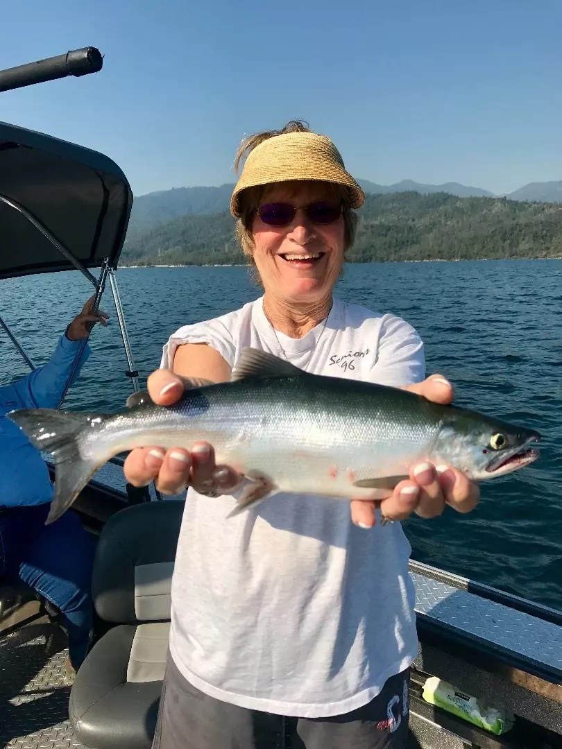 Fishing Whiskeytown Lake Kokanee on a steady bite!
