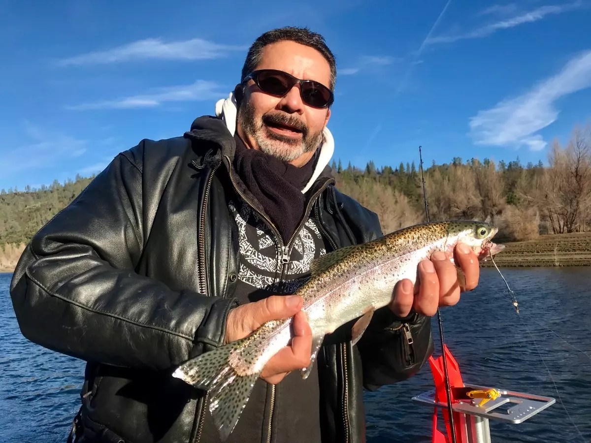 Fishing Easy trout limits on Shasta lake now!