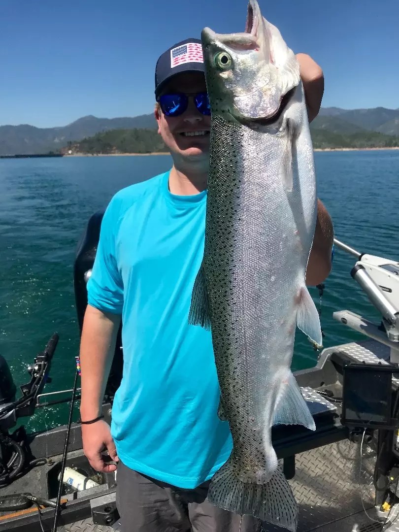 Fishing Shasta Lake trout season in full swing!