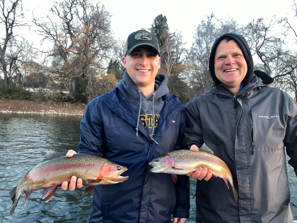 Fishing Excellent Redding rainbow fishing continues!