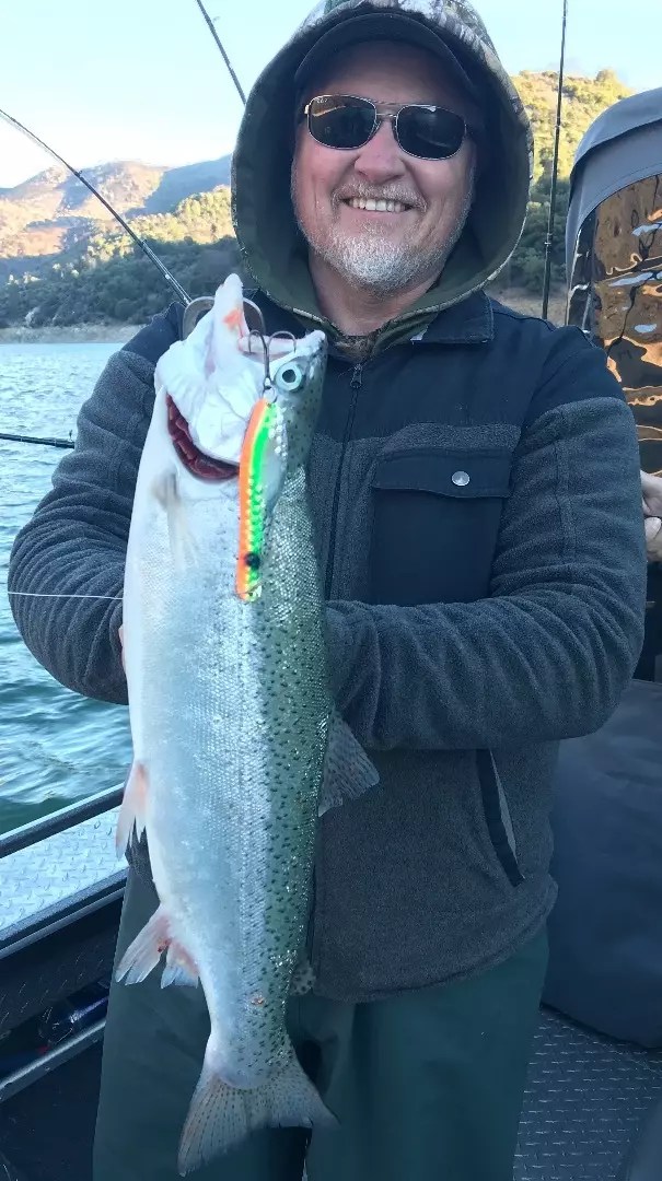 Fishing Shasta Lake browns and bows!