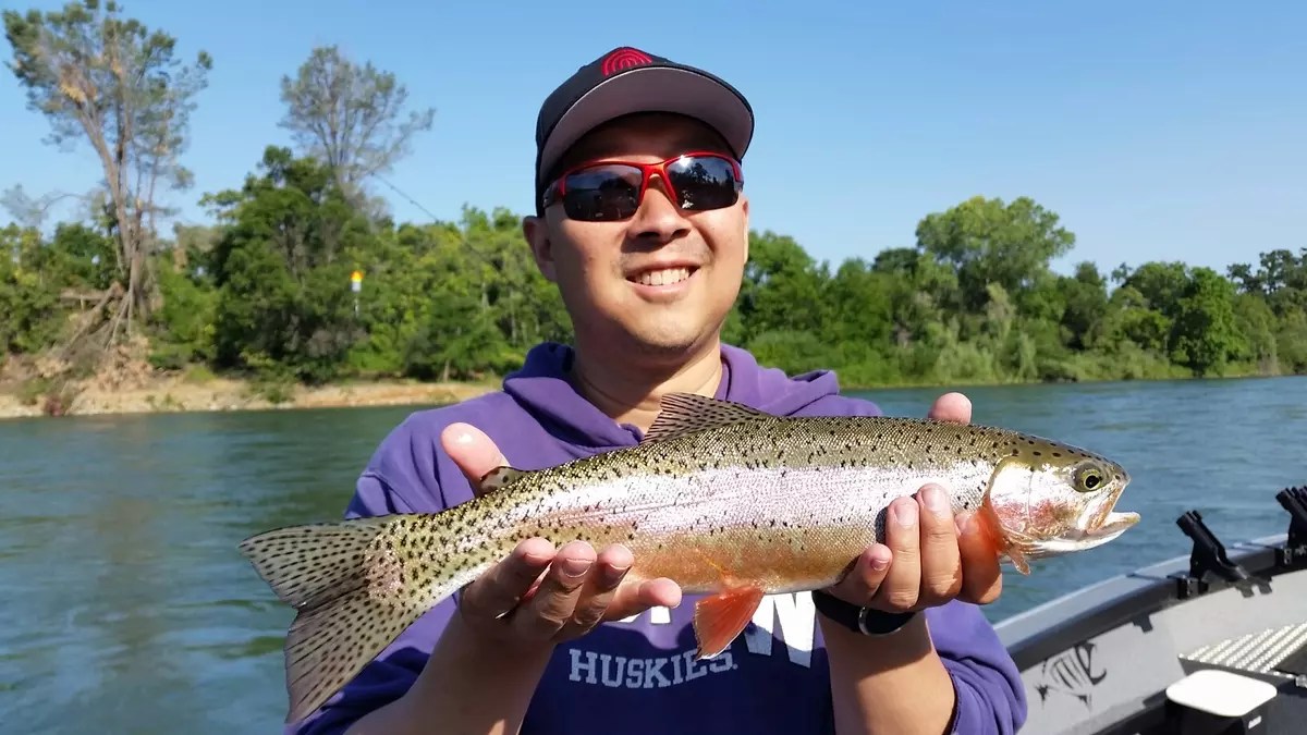 Fishing Family fun on the Redding trout grounds.