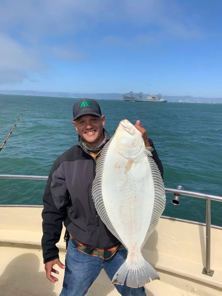 Halibut in the central bay 7142019
