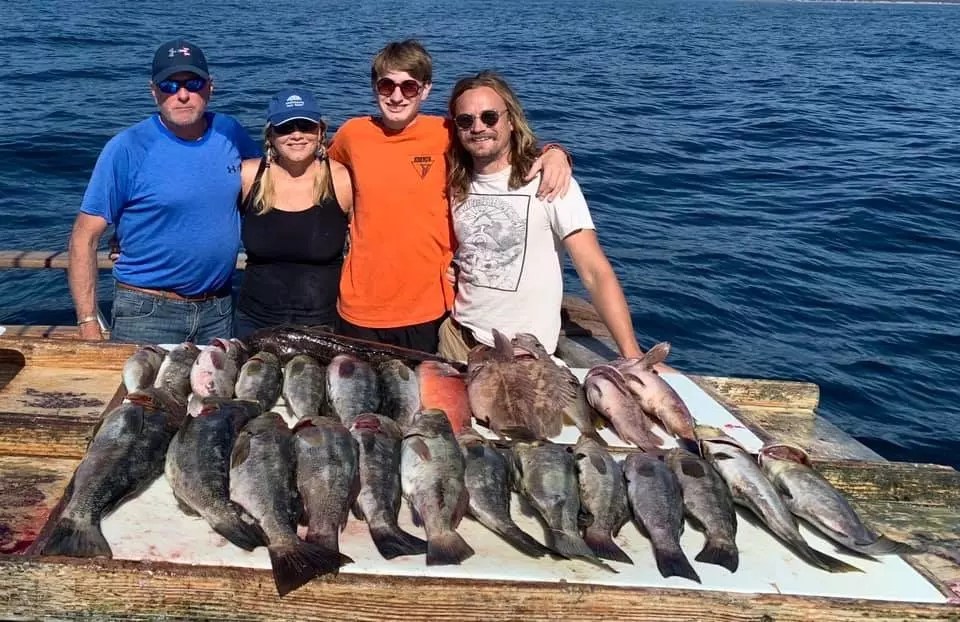 Coral Sea Excellent Calico fishing!