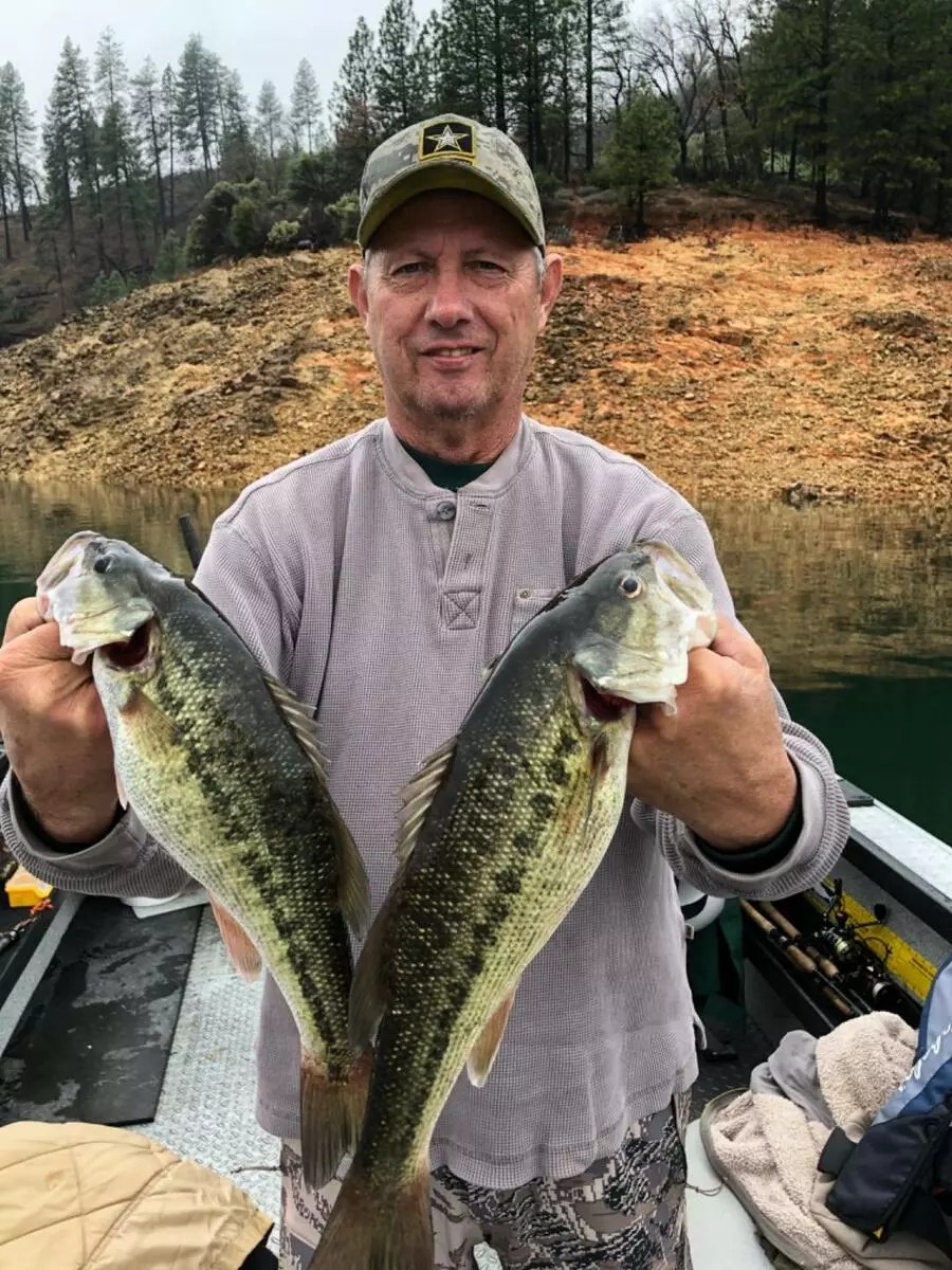 Shasta Lake Fish Report Shasta Lake Bass fishing December 21, 2019