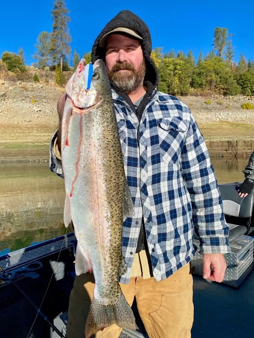 Fishing Be creative for Shasta Lake rainbows!