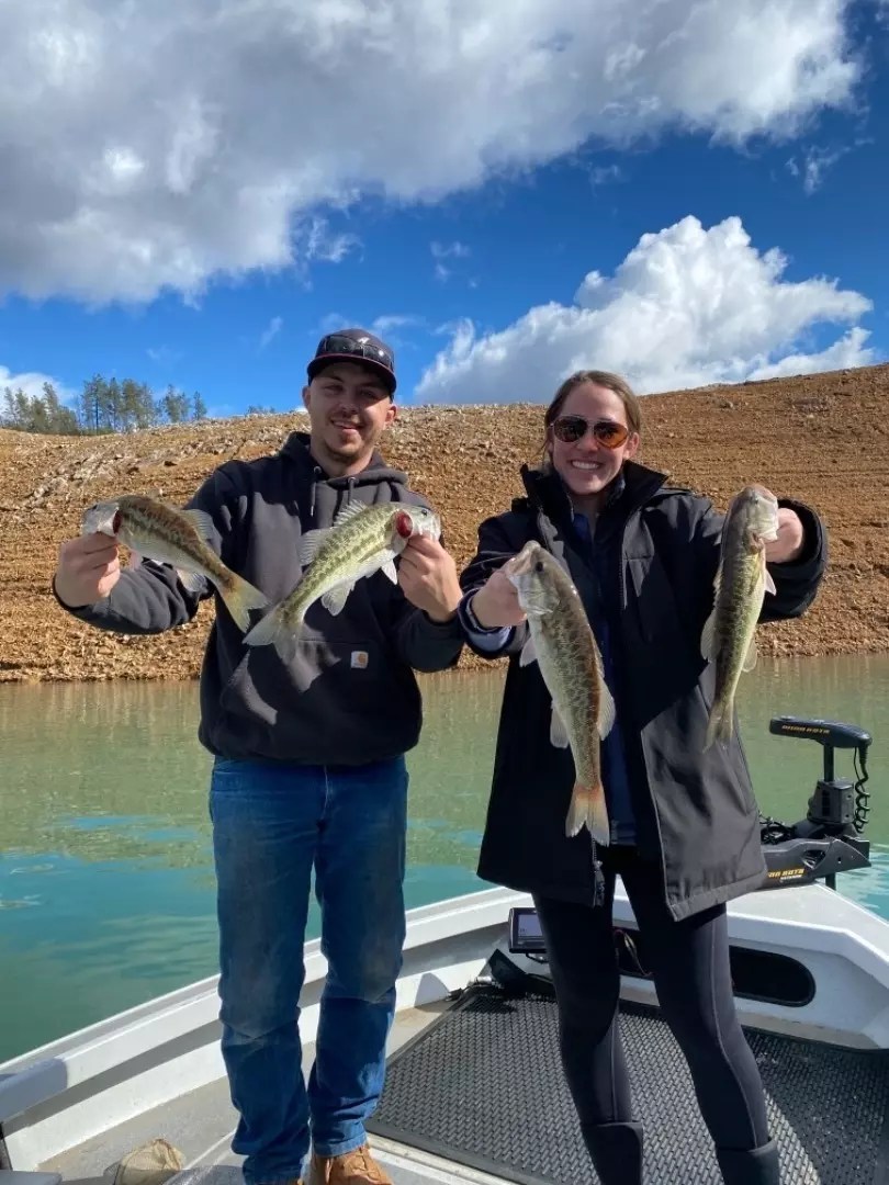 Shasta Lake Fish Report Shasta Lake Bass on Shasta is heating up