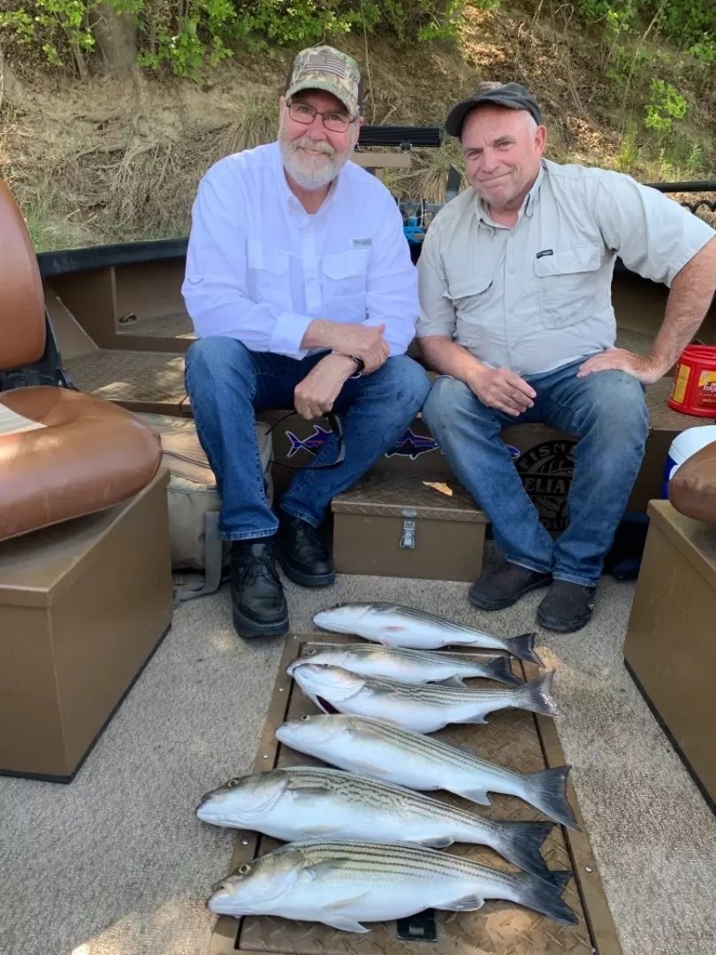 Fishing Striped Bass Colusa California