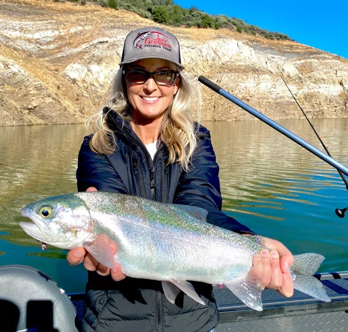 Fishing Shasta Lake winter trout!