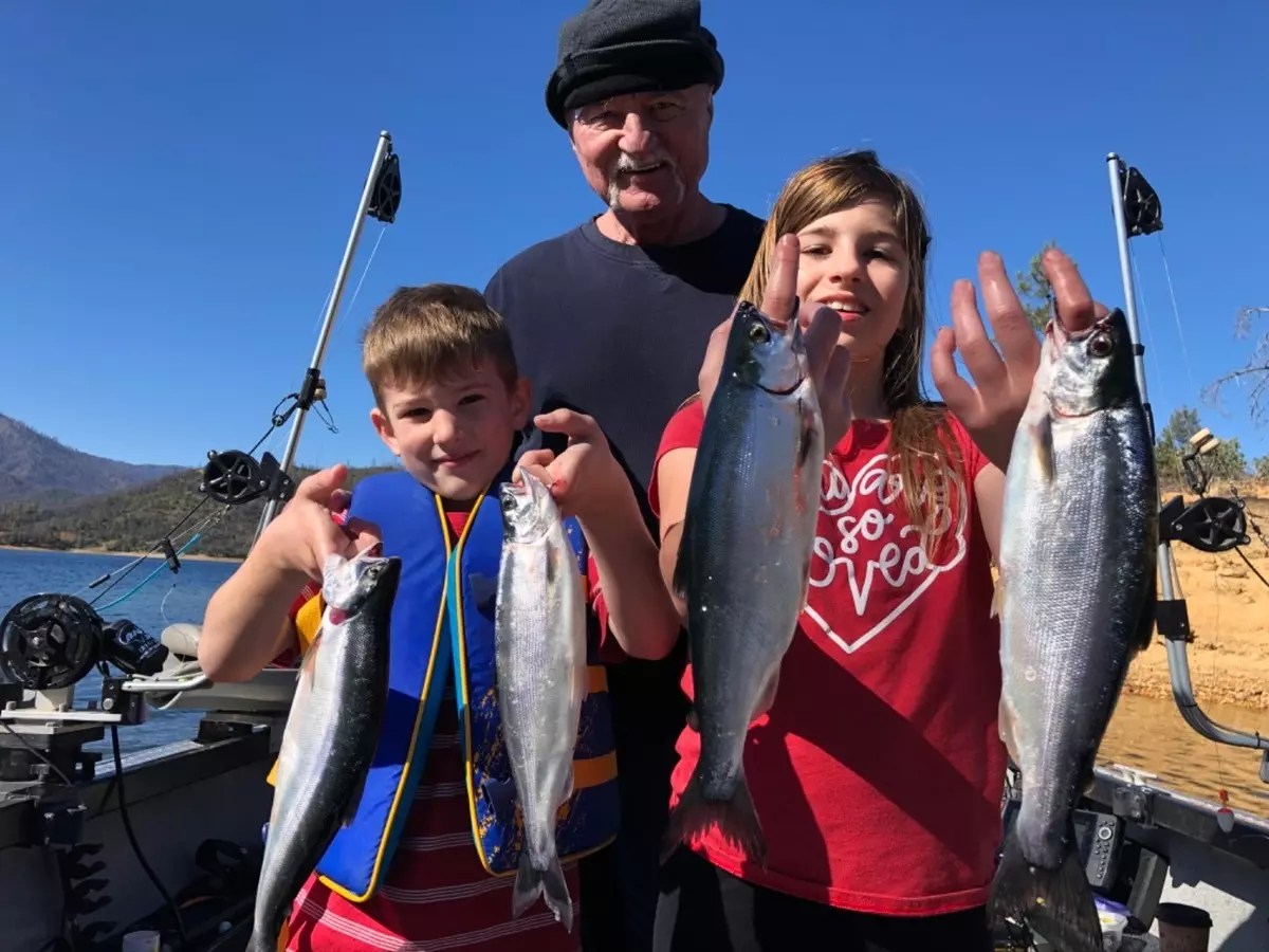 Whiskeytown Lake Fish Report Whiskeytown Lake Kokenee Salmon on