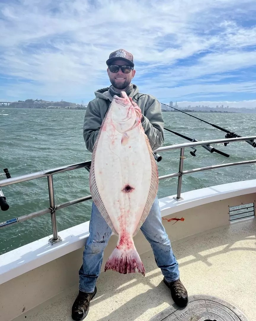 Big halibut in the bay 5152022