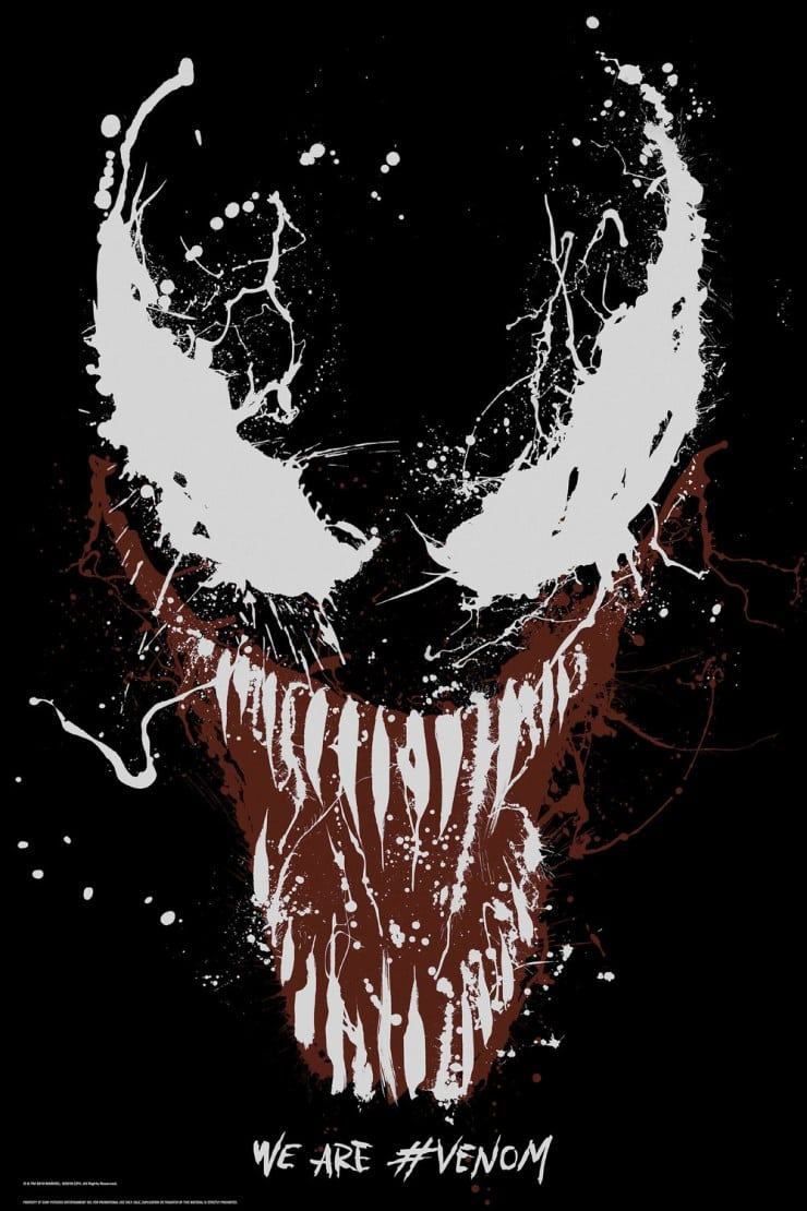 Venom graphic posters (3)
