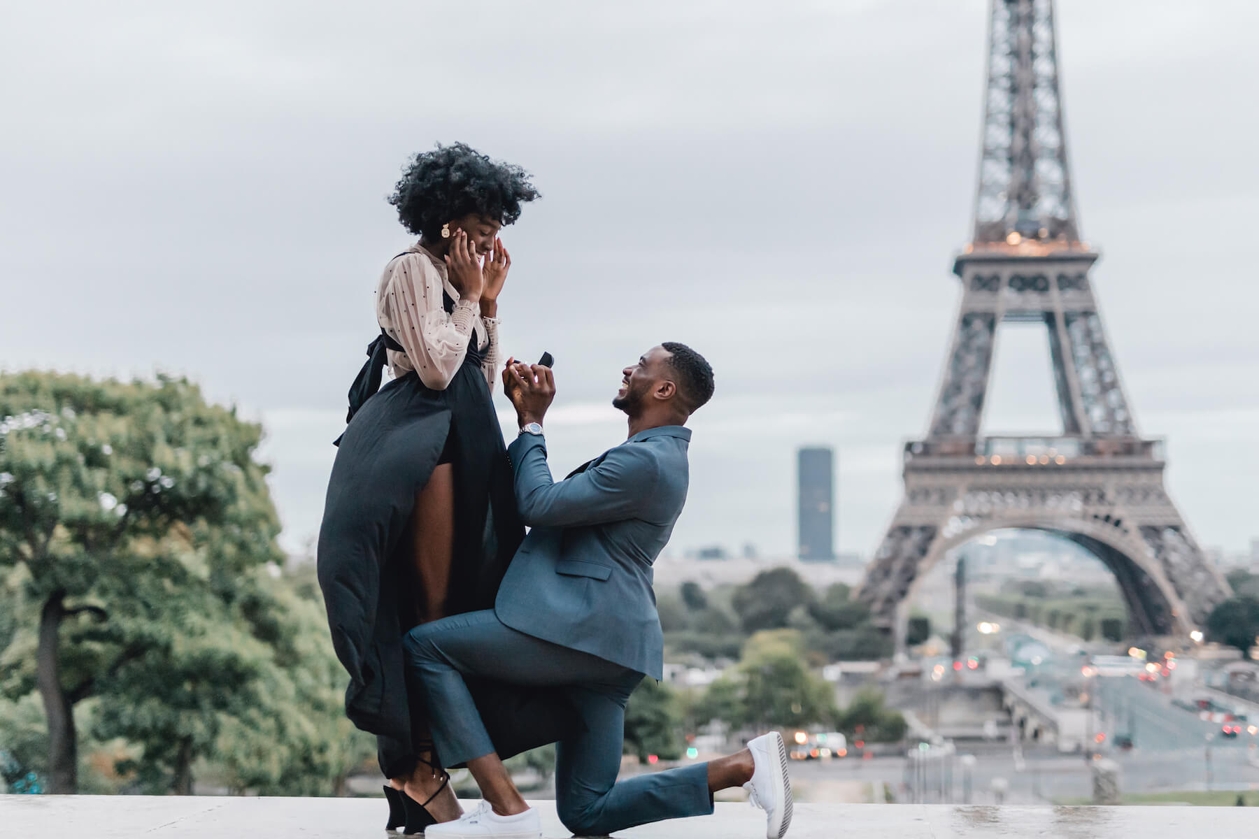 Surprise Proposal Photographers & Engagement Photography Flytographer