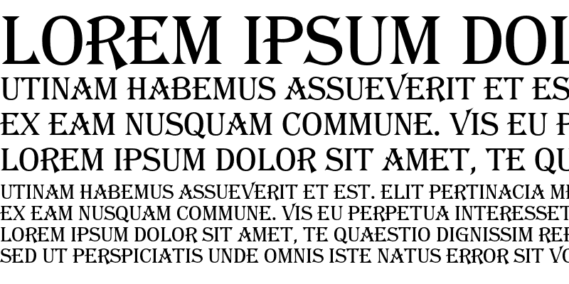 Algerian Basic D Regular Download For Free, View Sample