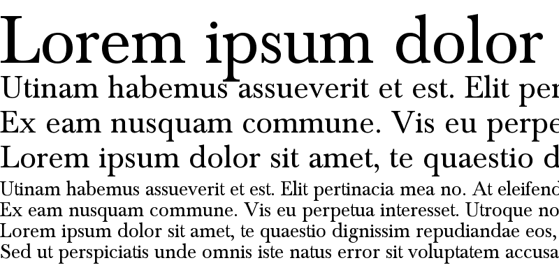 Baskerville Normal Download For Free, View Sample Text, Rating And