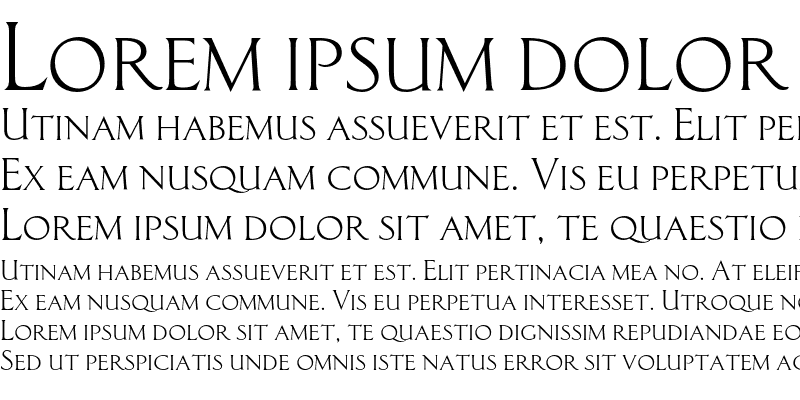 Classic Roman Std Regular Download For Free, View Sample