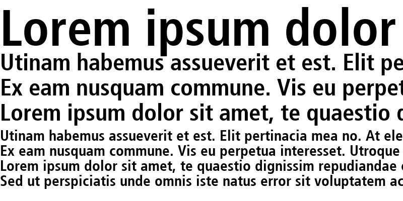 Frutiger Bold Cn Regular Download For Free, View Sample Text, Rating