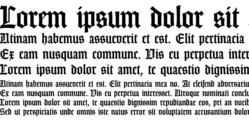 Gothic Font : Download For Free, View Sample Text, Rating And More On