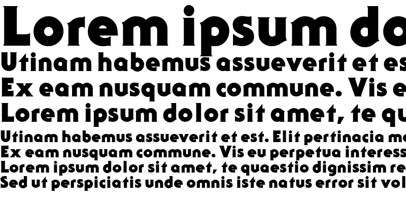 Serif Gothic Black Regular Download For Free, View