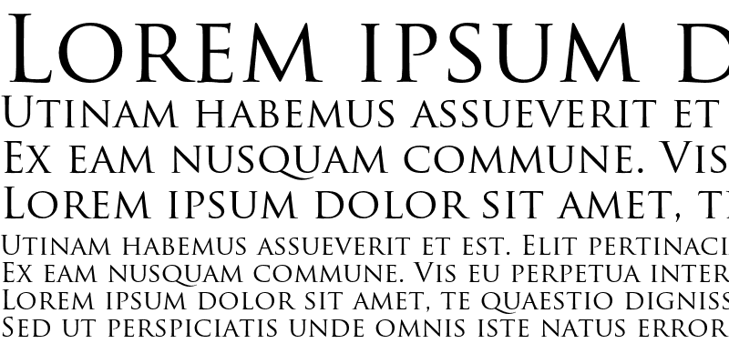 Trajan Pro Regular Download For Free, View Sample Text, Rating And