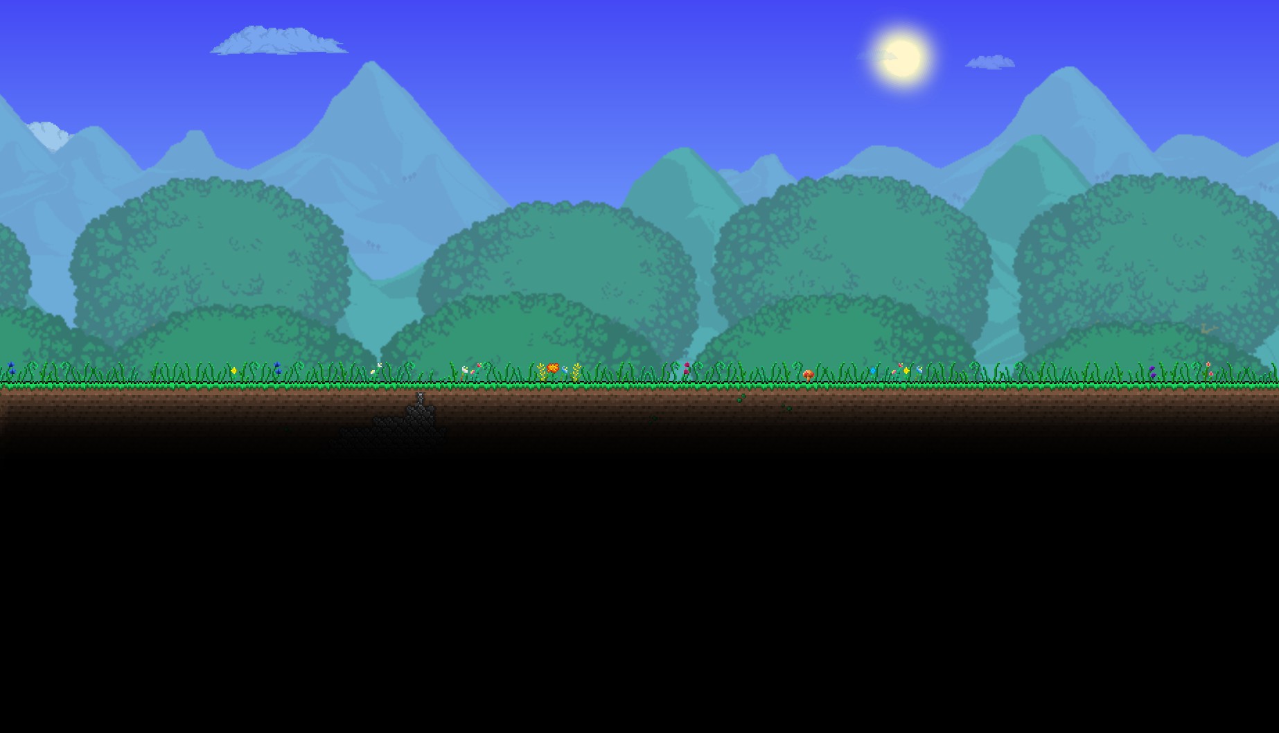 Flat World 1.2.4 Screenshots Terraria Maps