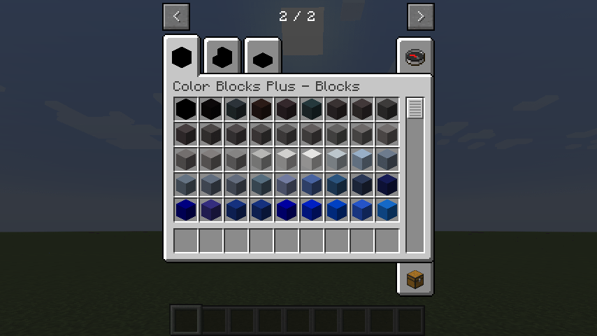 Overview Color Blocks Plus Mods Projects Minecraft