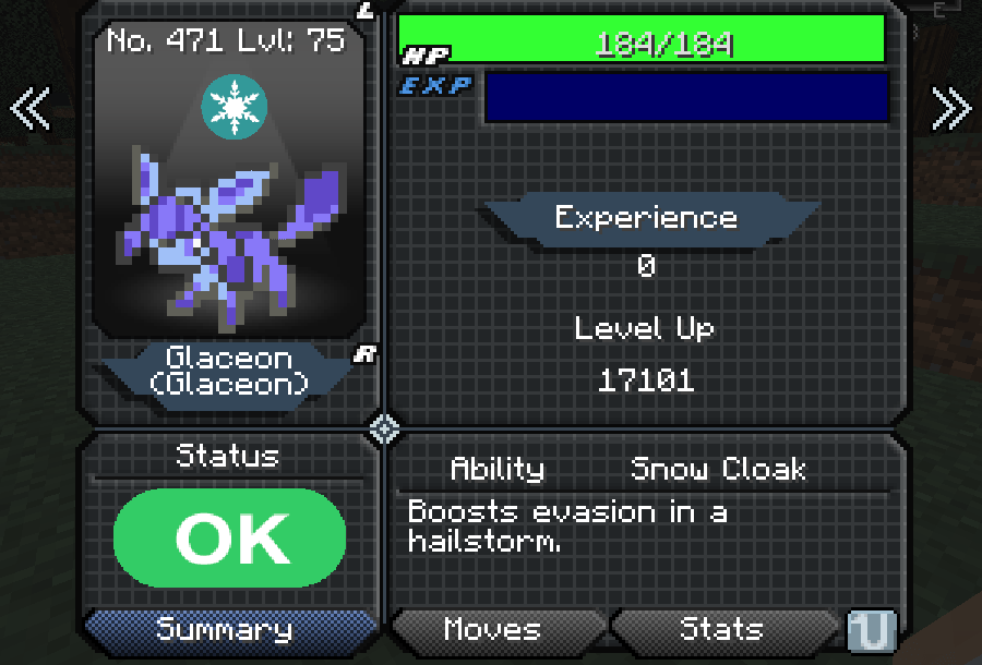 Texture Pack Dark Pixelmon