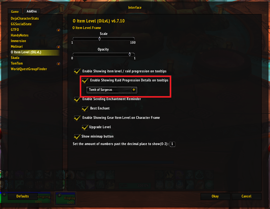 O Item Level (OiLvL) Screenshots Addons World of Warcraft