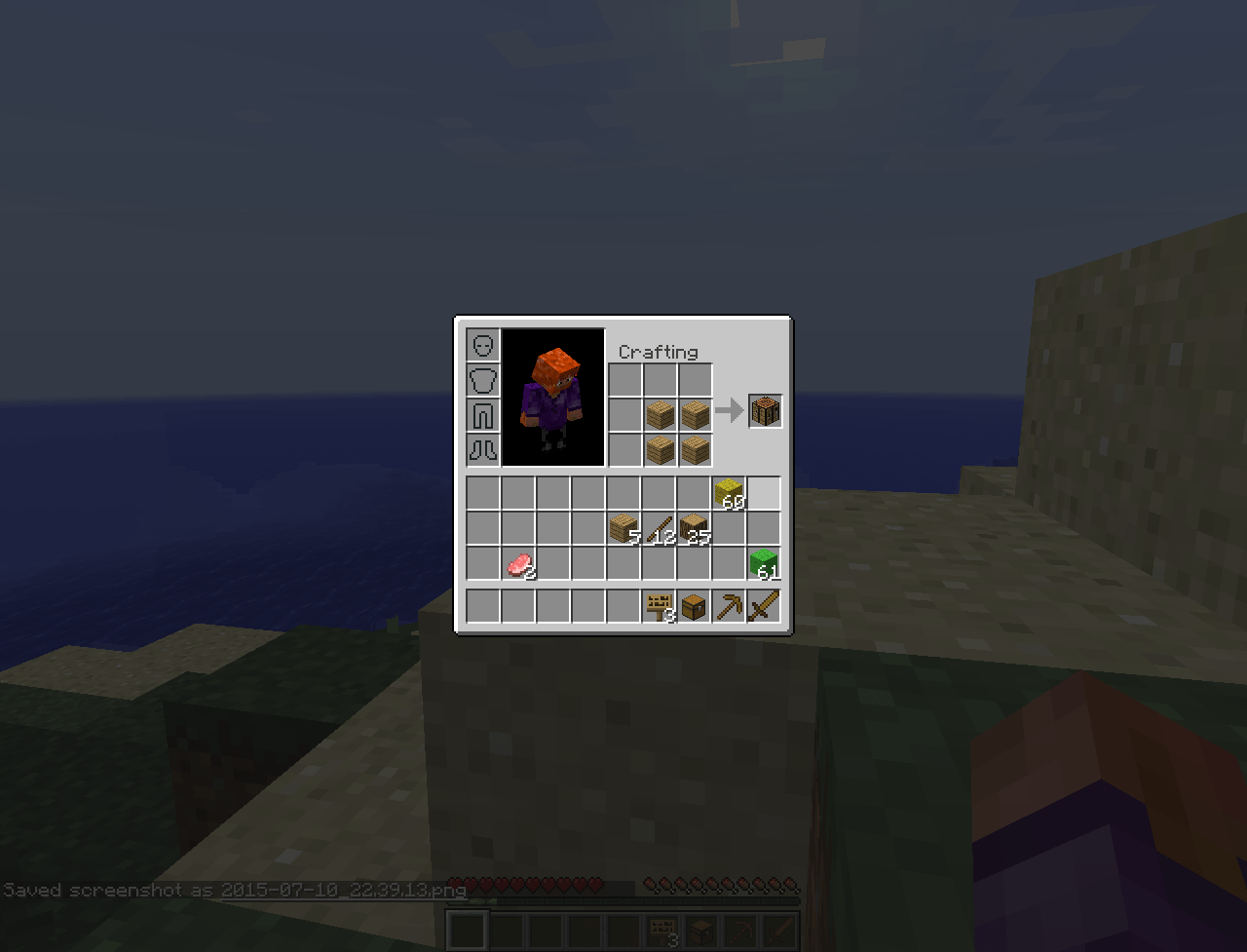 Inventory Crafting Grid Screenshots Mods Minecraft
