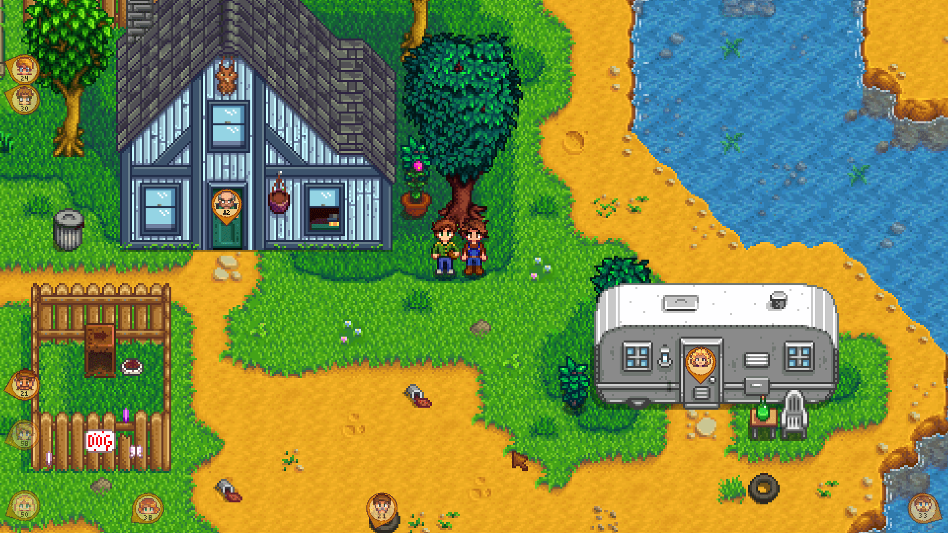 Location Compass Screenshots Mods Stardew Valley
