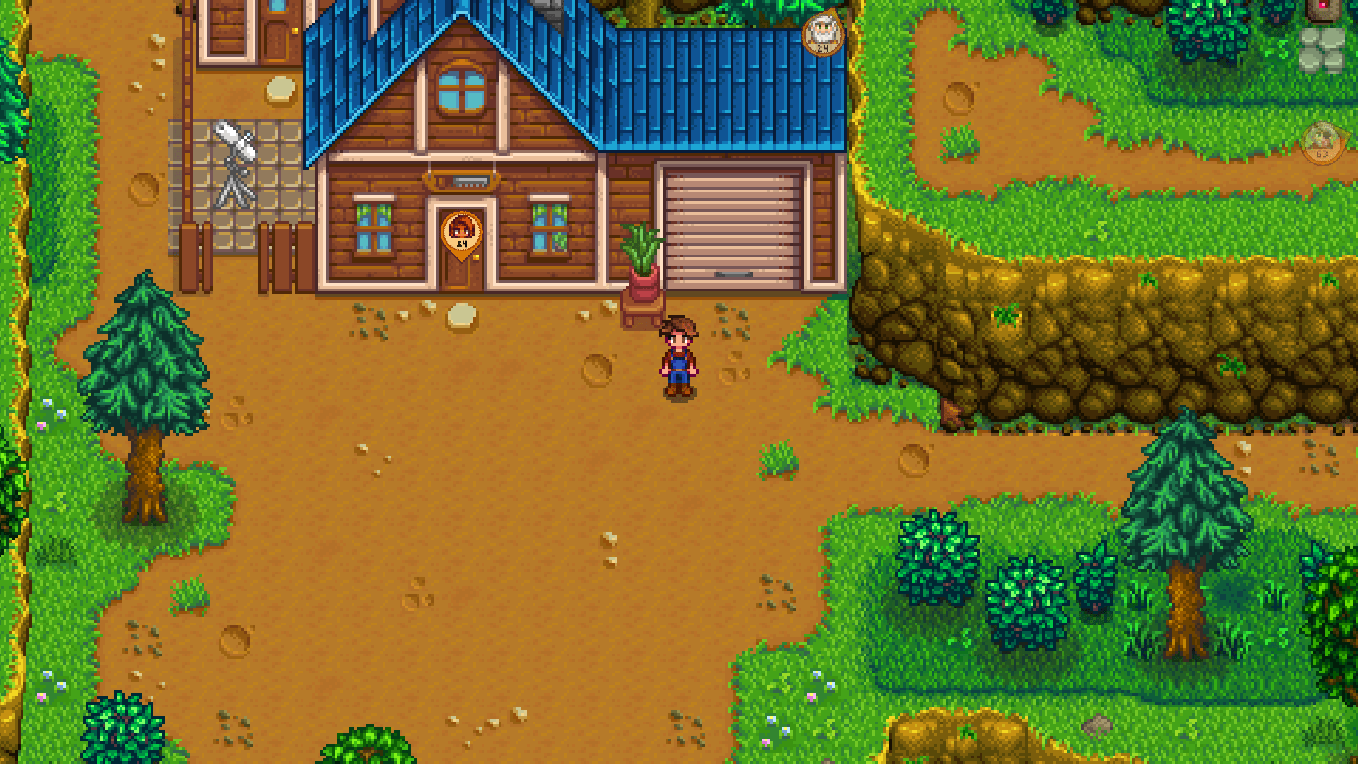 Location Compass Screenshots Mods Stardew Valley
